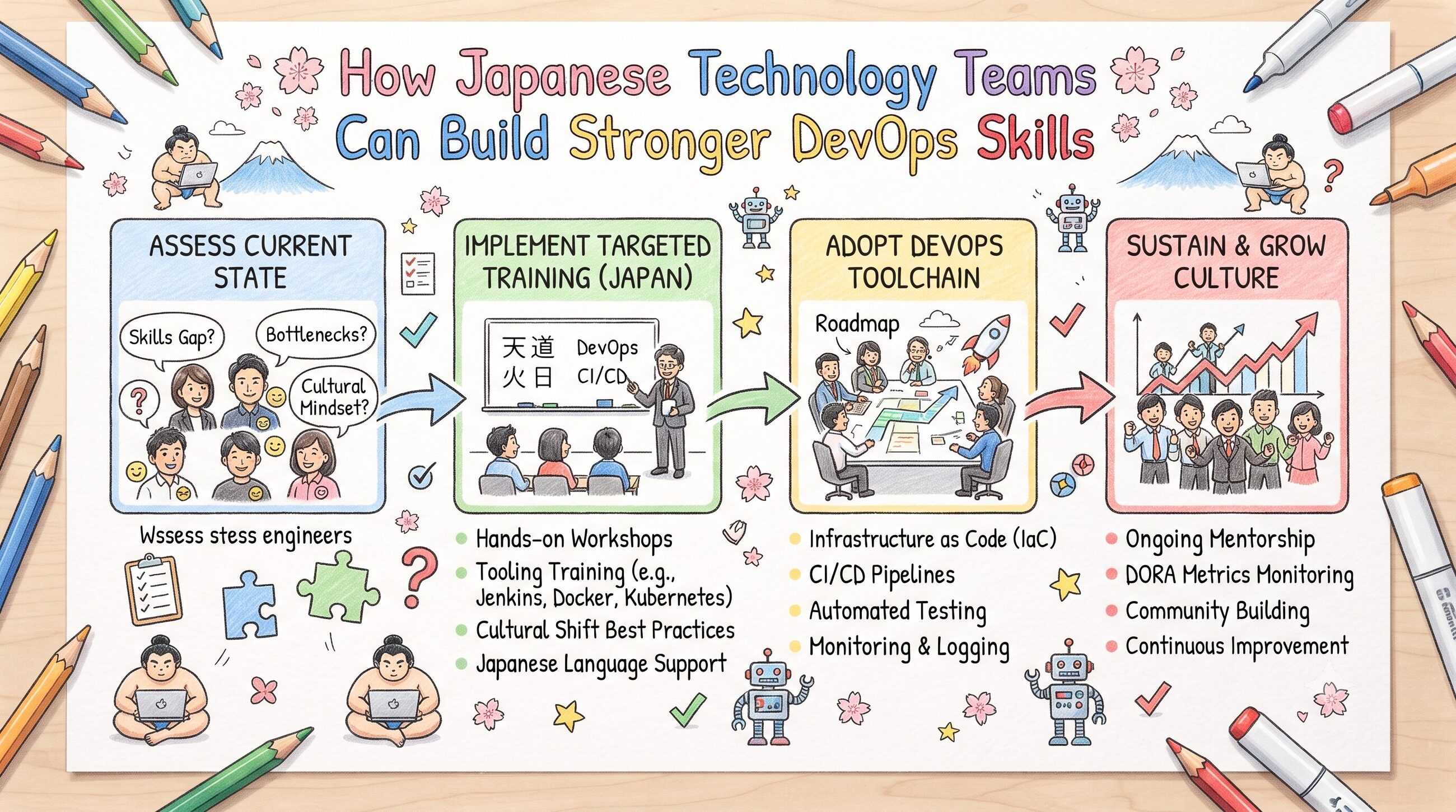 How Japanese Technology Teams Can Build Stronger DevOps Skills