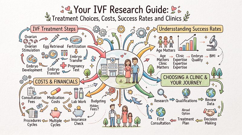 Your IVF Research Guide: Treatment Choices, Costs, Success Rates and Clinics